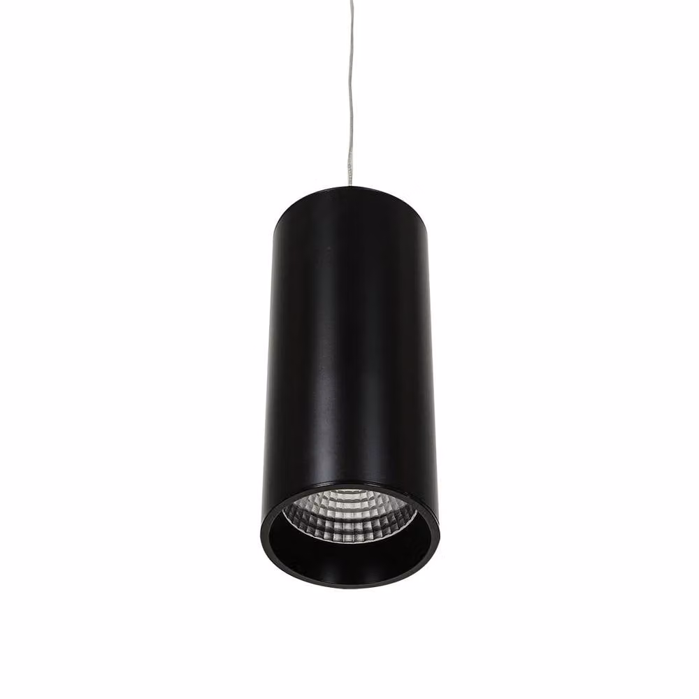 Netlighting Moldes Big BL Slim LED Pendant Light, Black, 4000K Neutral White – 2