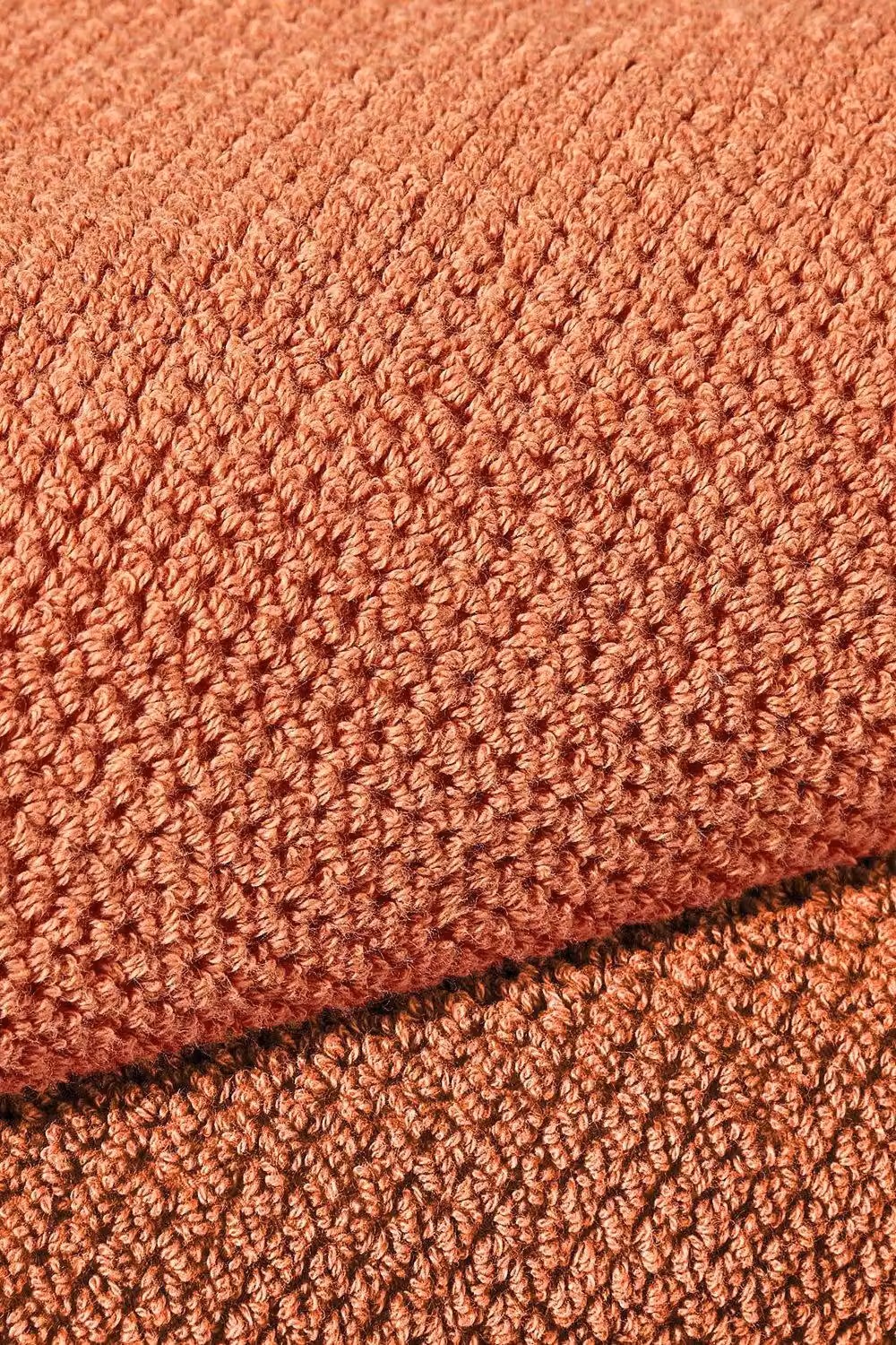 CHRISTY Brixton Luxury Textured 100% Cotton Towels in Terracotta – 3
