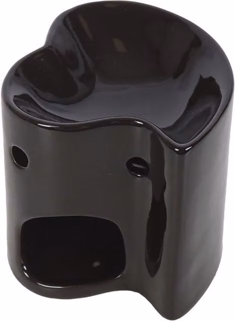 Something Different Heart Oil Burner in Black – 1