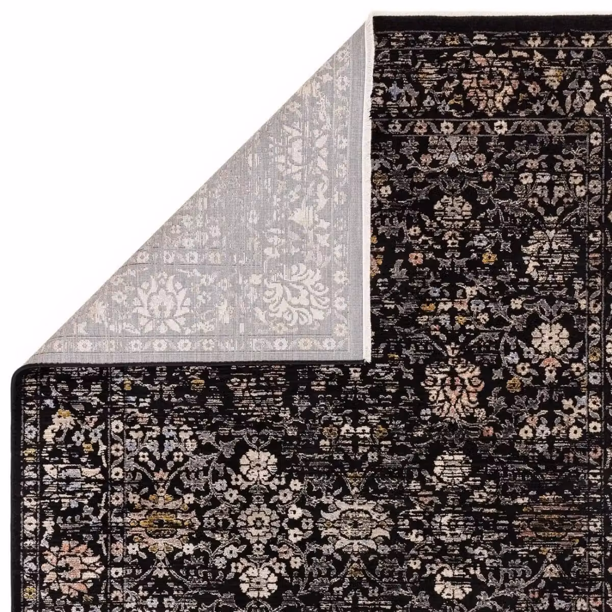 The Rug Shop UK Black Traditional Machine Woven Border Rug W: 240 cm, D: 330 cm – 7