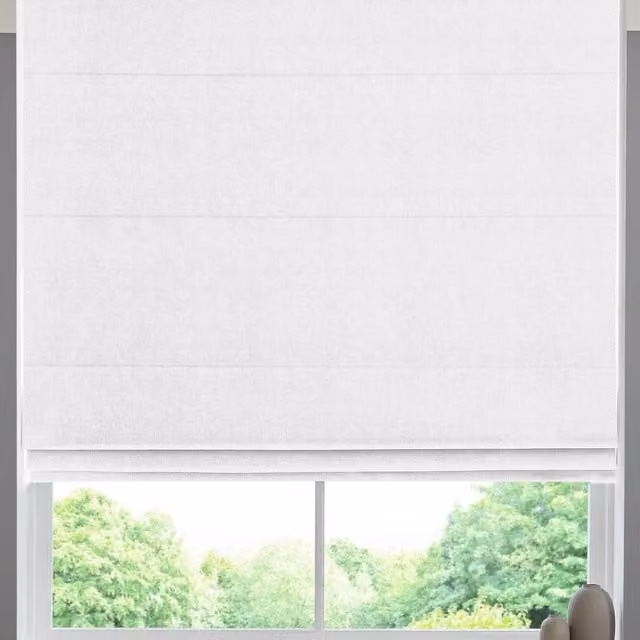 Simply Collection Lugano Made to Measure Blackout Roman Blind in Grey or White