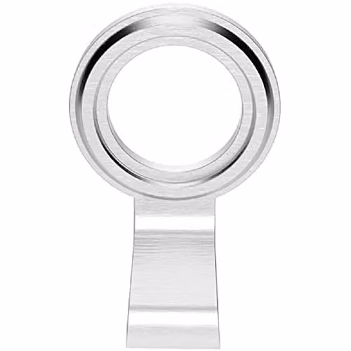 Loops Large Cylinder Latch Pull Night Latch Handle in Silver and Multicolour, 76 x 45 mm