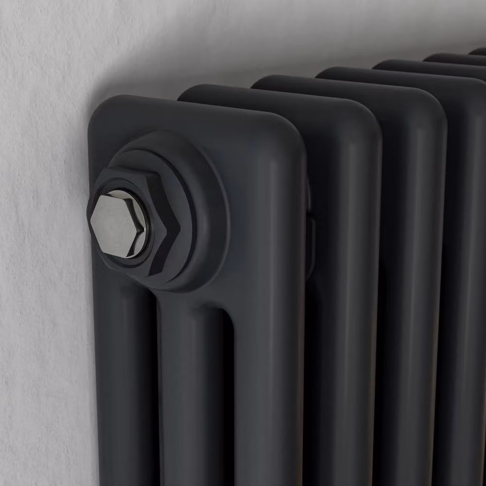 Agadon Kylo 3 Column Radiator in Grey, H 180 cm x W 38 cm x D 38 cm – 3