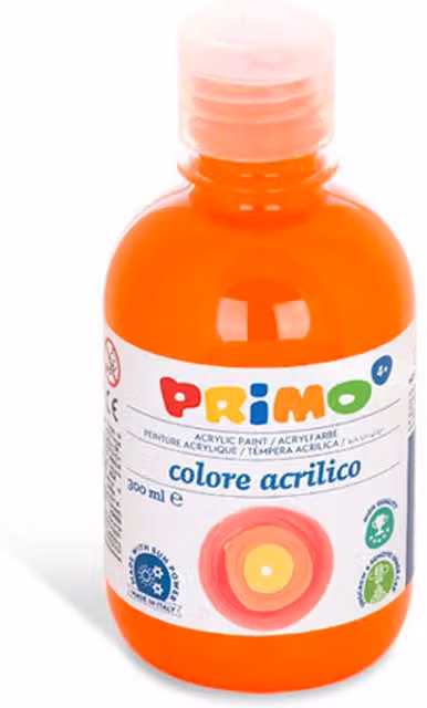 Primo Orange Acrylic Resin Paint, 300ml