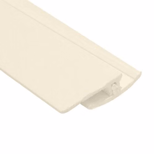 AM Clad Antimicrobial PVC Hygiene Cladding Two Part Vinyl Floor Trim, Beige, 3m