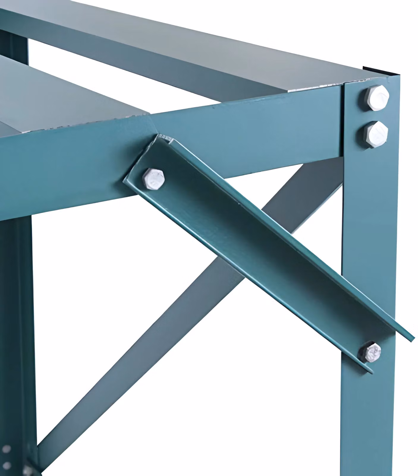 Primrose Traditional 3 Tier Greenhouse Staging Shelf Workbench, Green, Width: 126 cm – 3