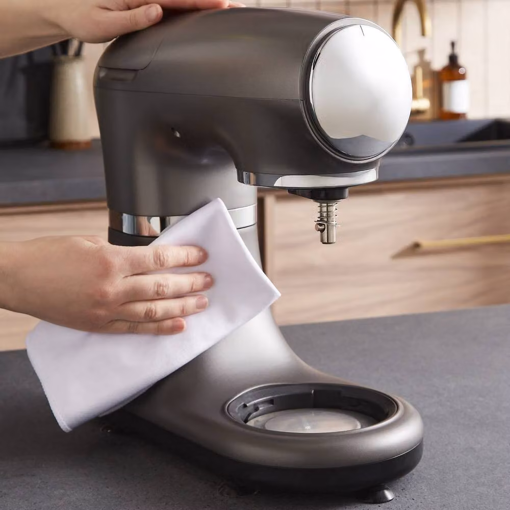 Morphy Richards 8 Speed Stand Mixer with Integrated Scales and Timer in Grey – 5
