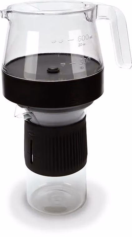 La Cafetiere Seattle Pour Over Coffee Dripper Jug, 600 ml, Black and Transparent – 5