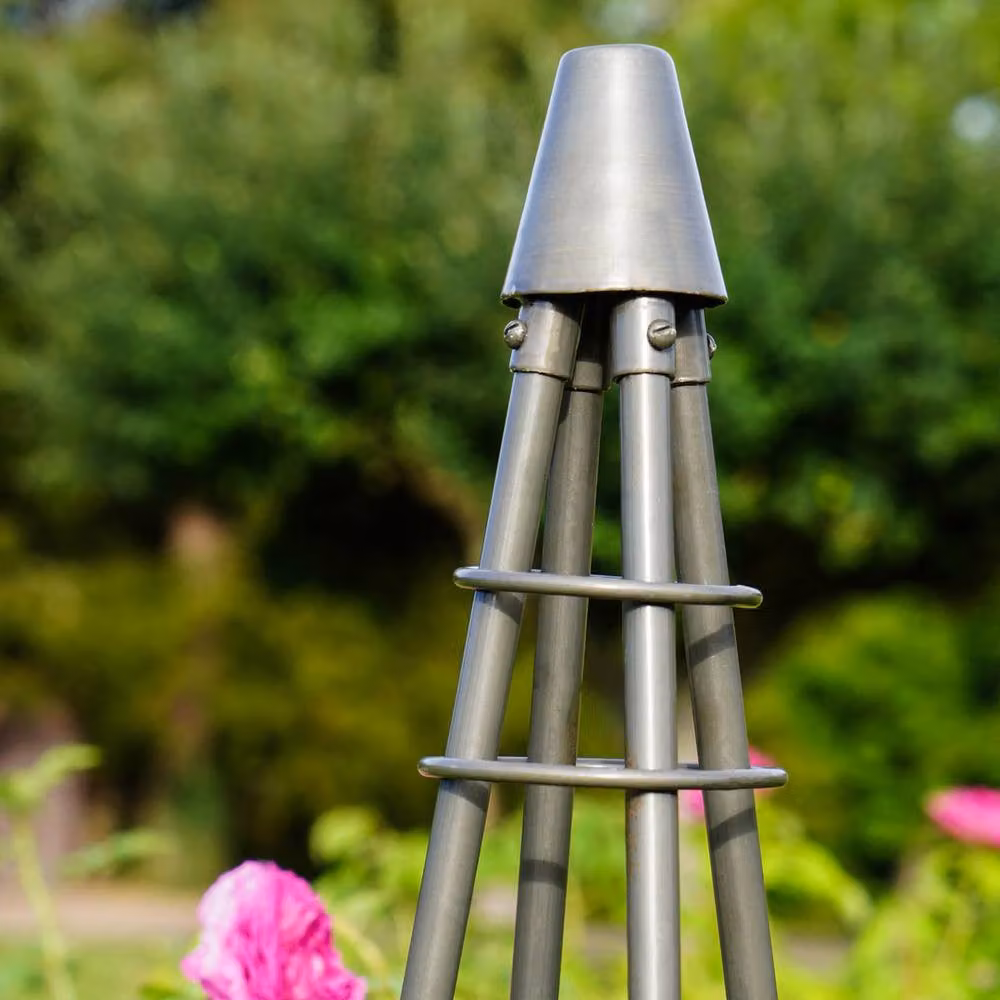 Ivyline Outdoor Climber Tripod Support in Silver Mild Steel W/D/H: 30 x 30 x 120 cm – 3