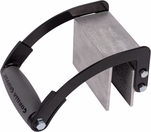Roughneck Gorilla Gripper Aluminium Board Lifter in Black and Multicolour