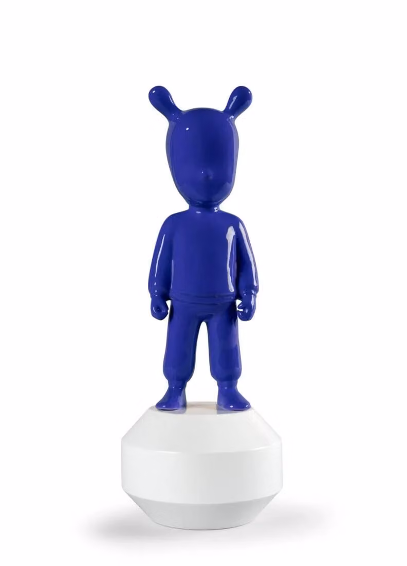 Lladró The Indigo Blue Guest Small Porcelain Sculpture