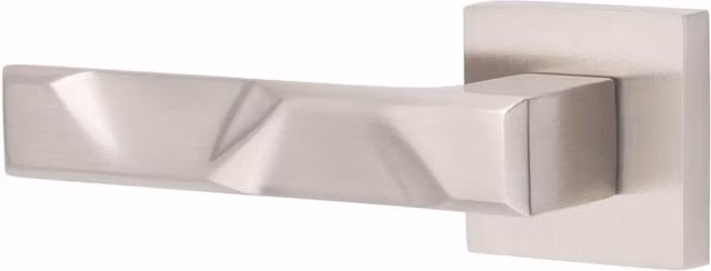 Golden Grace Brushed Silver and Grey Door Handles