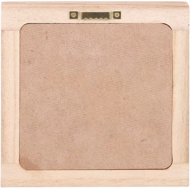 KDMK Autumn Leaves Pumpkins Please Hanging Wooden Frame Sign, Brown