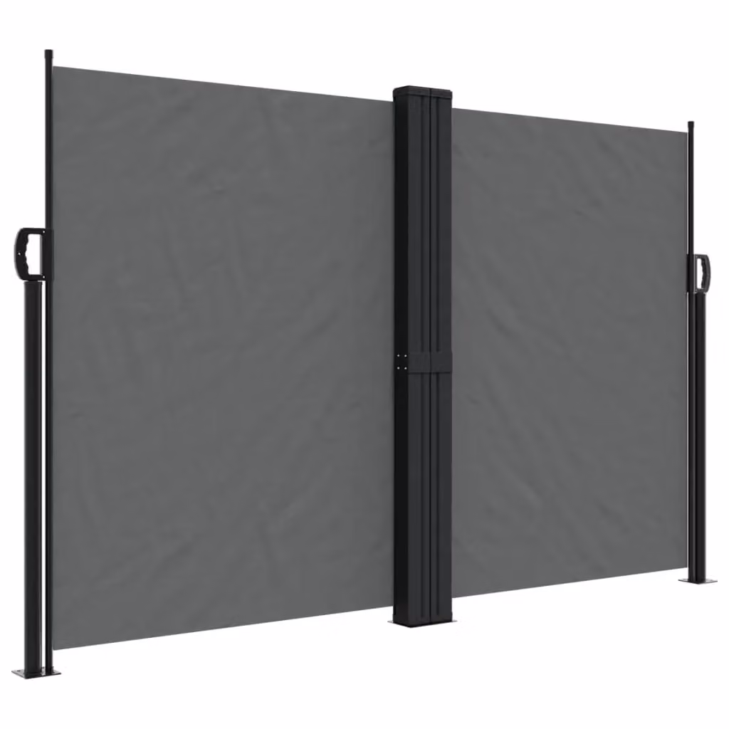 Berkfield Home Retractable Side Awning in Anthracite, W/H: 160 x 1000 cm – 2