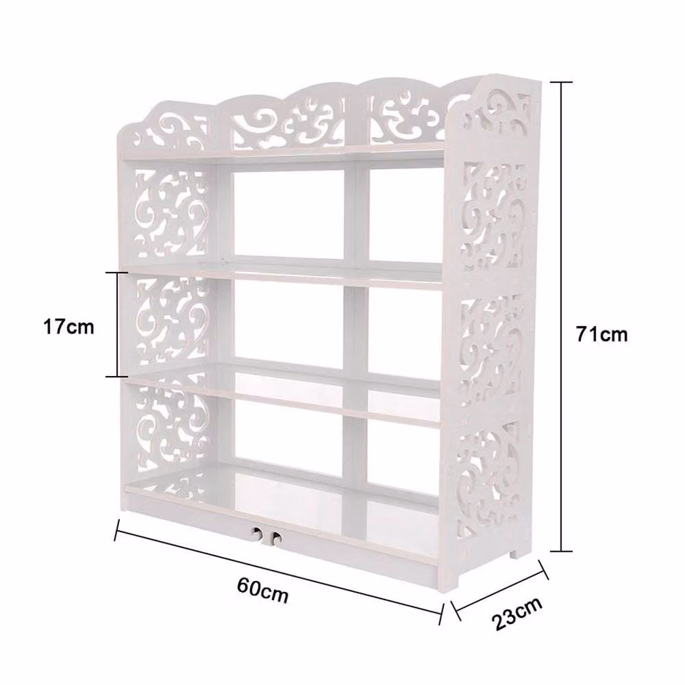 Nordara White 3 Tier Shoe Storage Rack Organiser Unit – 2