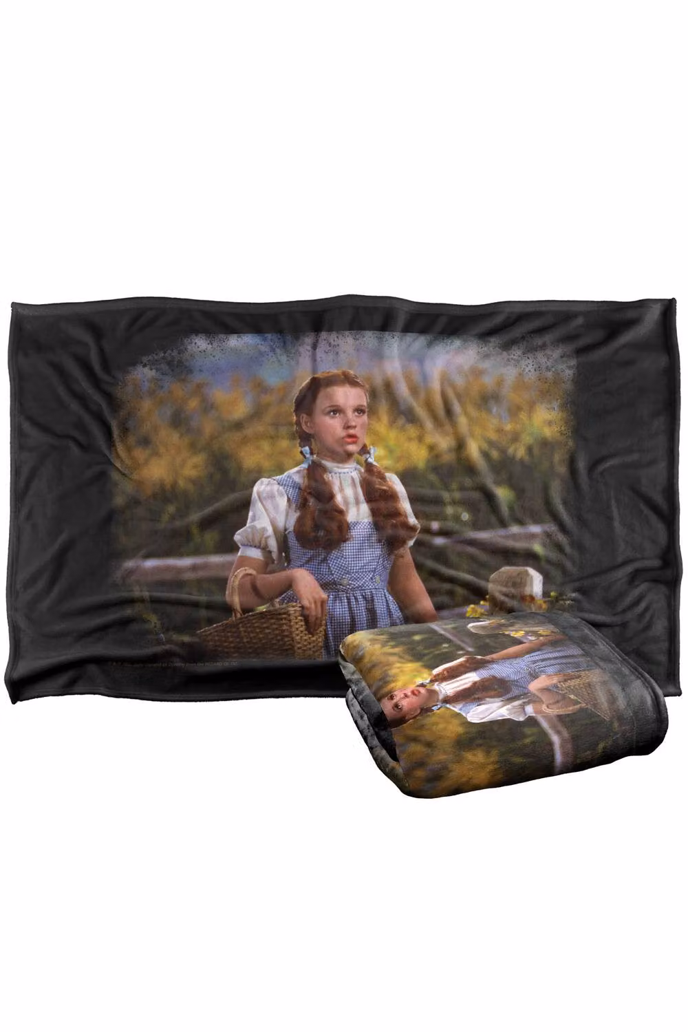LOGOVISION The Wizard Of Oz Not In Kansas Anymore Corn Field Super Soft Fleece Throw Blanket, Multicolour, W: 152 cm, D: 127 cm – 7