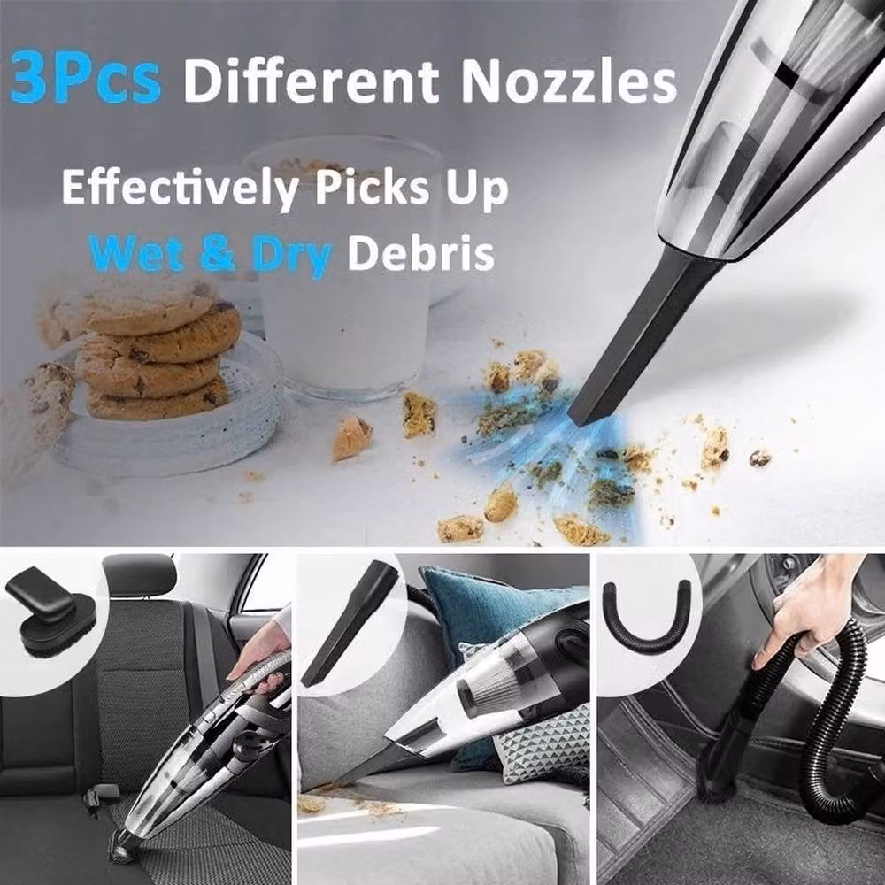 PAWNORA Black Car Vacuum Cleaner for Car Use – 2