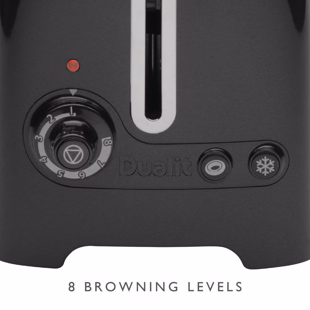 Dualit 2 Slot Lite Toaster in Black – 7