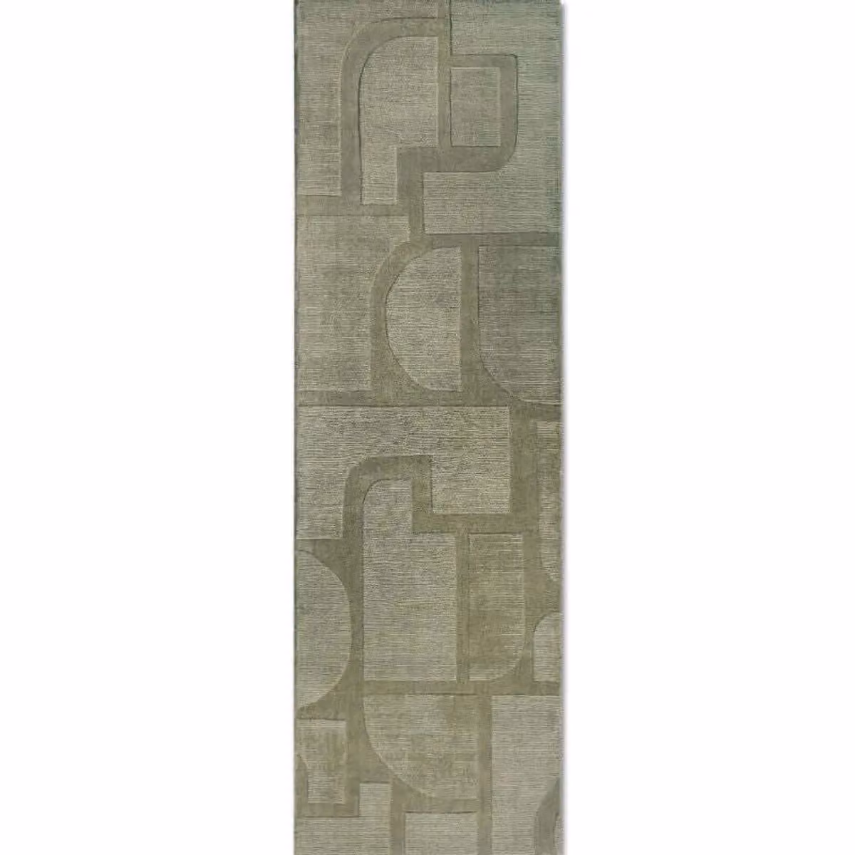 Villeroy & Boch 1906 Alexis Wool Rug in Green with Geometric Design, W/D: 120 x 170 cm – 2