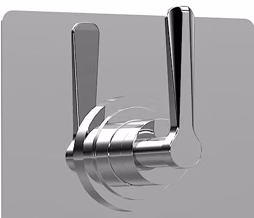 nuie Aztec CLL3211 Triple Concealed Thermostatic Shower Valve with 2 Outlets, Chrome – 2