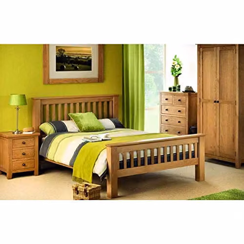 Julian Bowen Marlborough 6 Drawer Chest (4+2) in Oak – 2