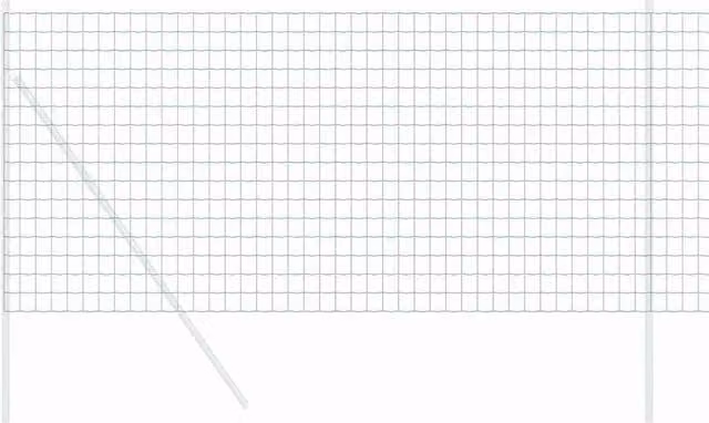 Berkfield Home Green Euro Fence Steel Metal Powder-Coated, H: 140 cm x W: 10 m – 1