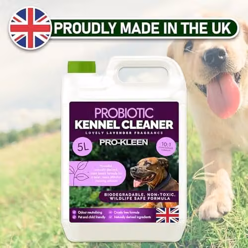 Pro-Kleen ProBiotic Kennel Cleaner Lavender Fragrance, 15 x 5L – 6