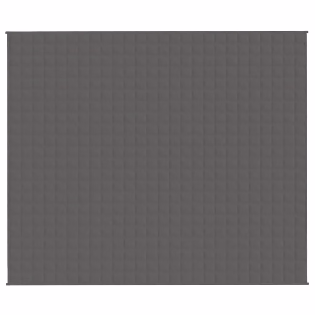 Berkfield Home Grey Weighted Blanket with Breathable Fibre and Glass Beads, W/D/H: 220 x 260 cm, 13 kg – 3