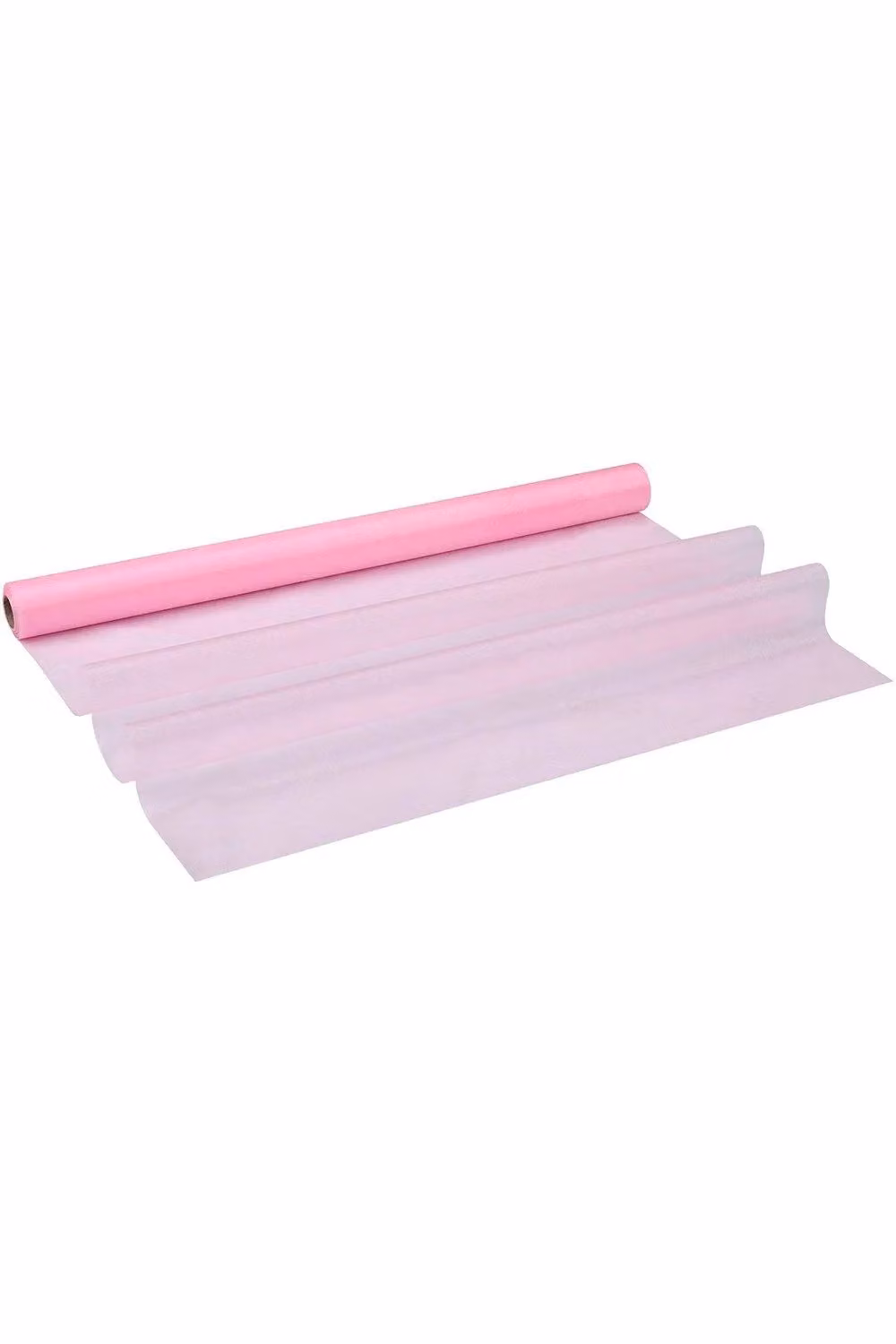 Neel Blue Baby Pink Organza Sheer Fabric Roll for Party Favours, W: 70 cm, L: 15 m