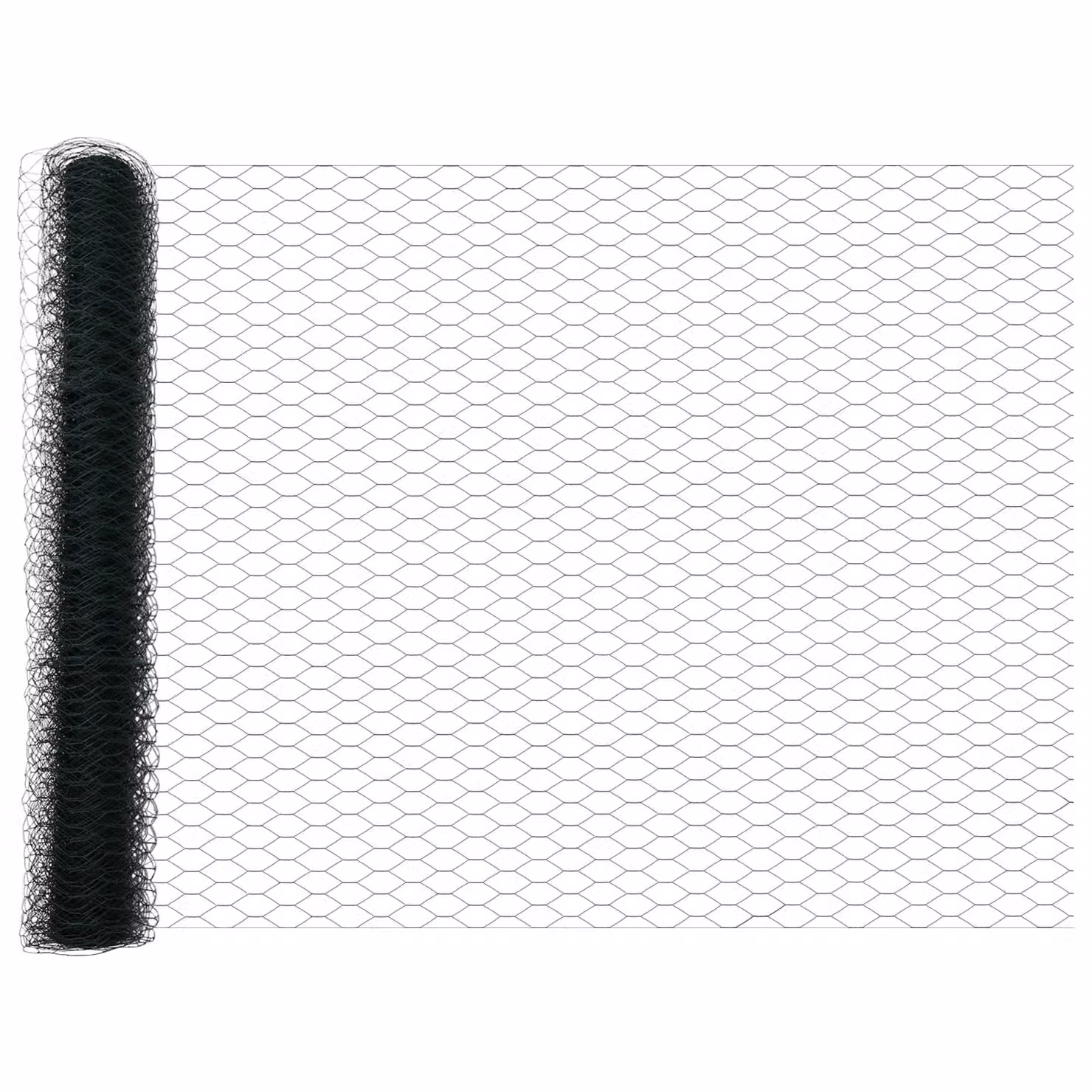 Berkfield Home Green PVC Coated Galvanised Steel Hexagon Fence, H: 120 cm, W: 10 m – 2