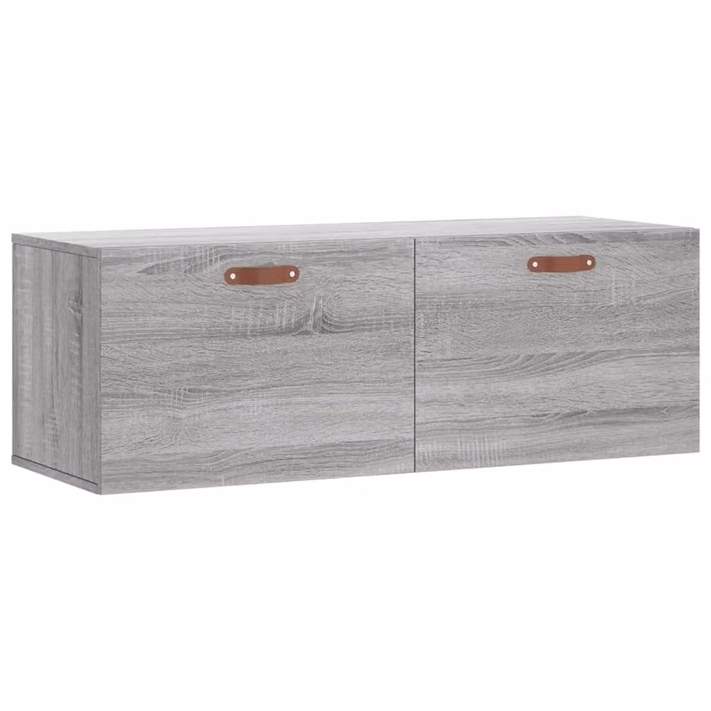 Berkfield Home Wall Mounted Cabinet in Grey Sonoma, W/D/H: 100 x 36.5 x 35 cm – 3