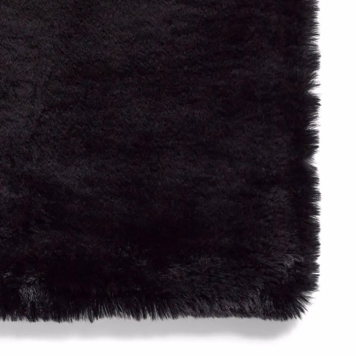 The Rug Shop UK Modern Shaggy Black Area Rug, W: 150 cm, L: 230 cm – 5