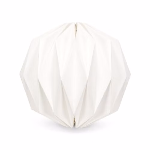 ValueLights Astrid White Origami Paper Cube Lampshade, Shade Width: 28 cm – 1