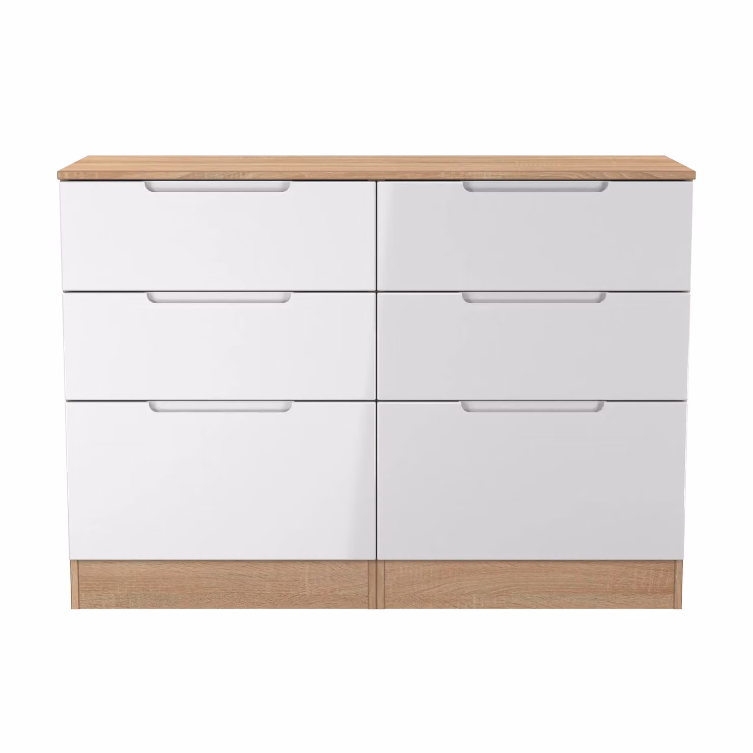 2 U Lucca 6 Drawer Chest in Light Oak – 2