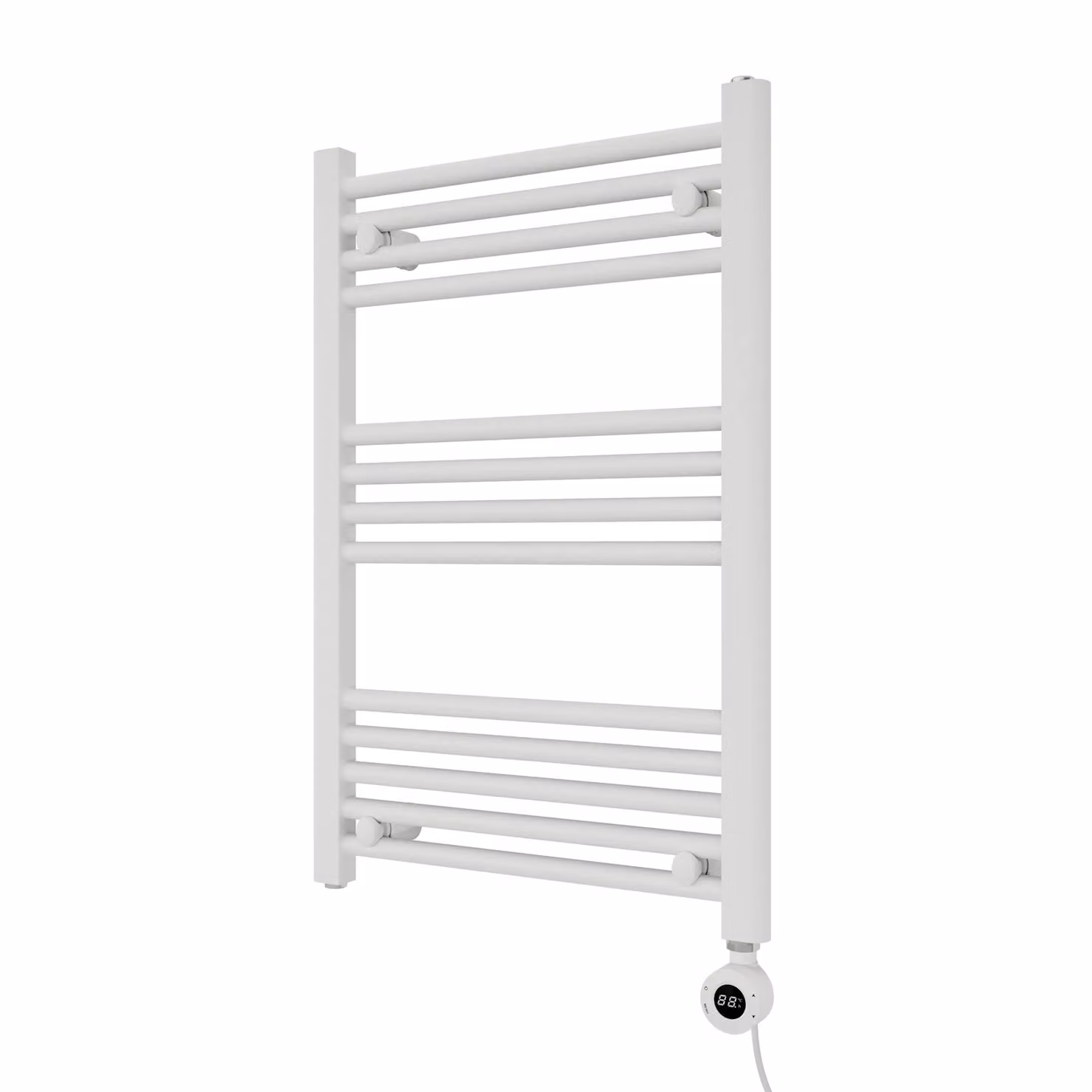 Agadon Grace Electric Towel Radiator in White, W: 60 cm, H: 120 cm – 2