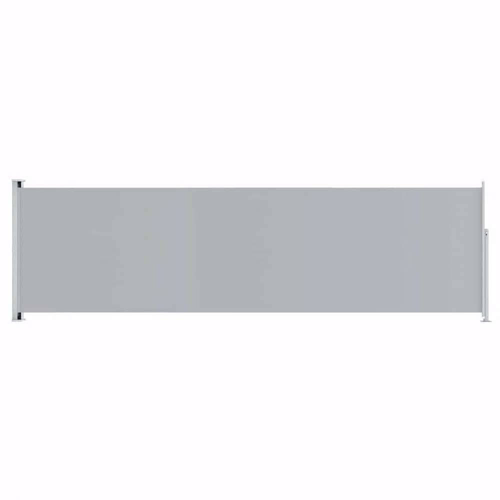 Berkfield Home Grey Retractable Side Awning with Folding Arms, W/H: 600 x 180 cm – 2