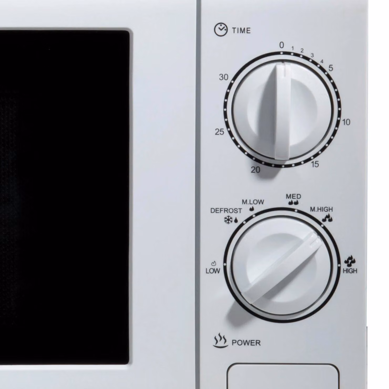 Daewoo 20 Litre Solo Microwave, 800W, White – 4