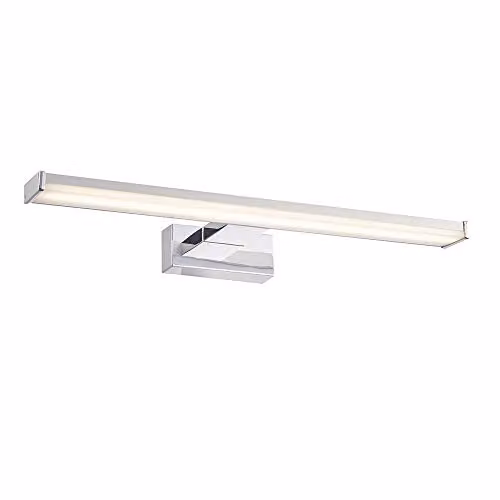 Netlighting Axis LED IP44 Bathroom Wall Bar Light in Grey and Chrome – 1