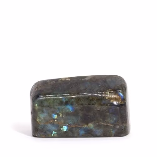 KDMD Madagascar Labradorite Medium Stones in Black, Blue, Green and Gold, 250-300g, 80-100mm