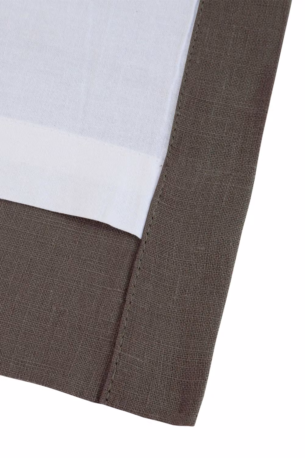Lazy Linen Charcoal Grey Pure Washed Linen Eyelet Curtains, Width: 167 cm, Drop: 183 cm – 2