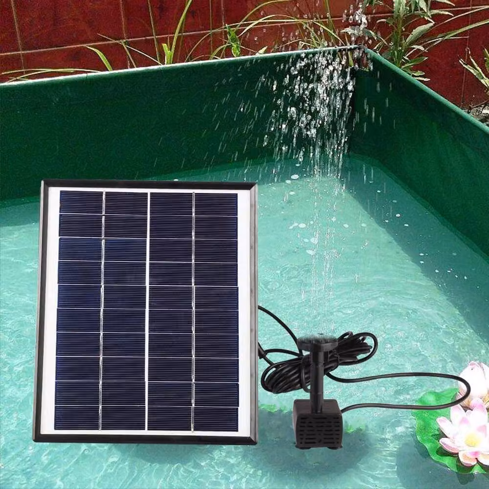 NESTLUNE 5W 400L/H Fountain Pump for Garden Pools, Ponds and Aquariums, Black, W/D/H: 100 x 15 x 15 cm – 2