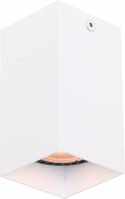 Netlighting Ander Square Surface Mounted Downlight, White, 10 cm