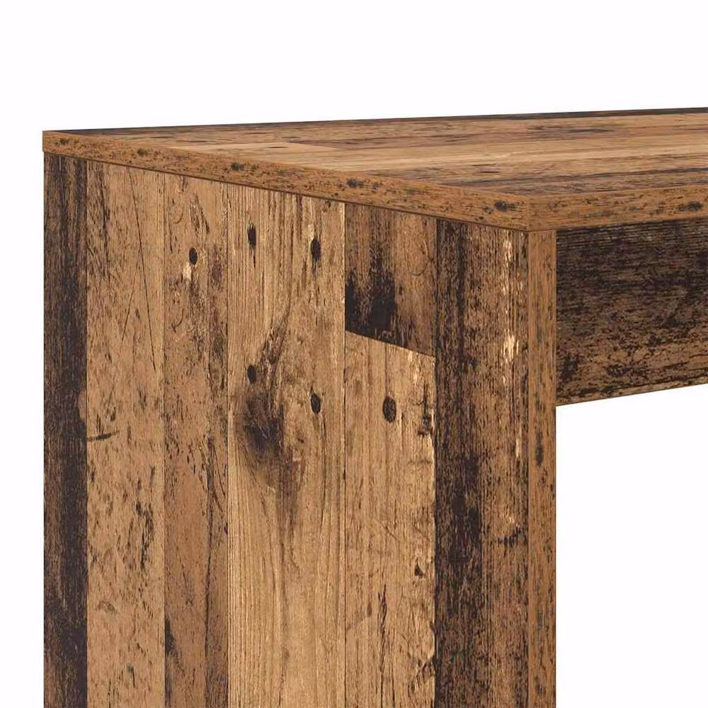 Berkfield Home Modern Writing Desk in Brown Engineered Wood – 6