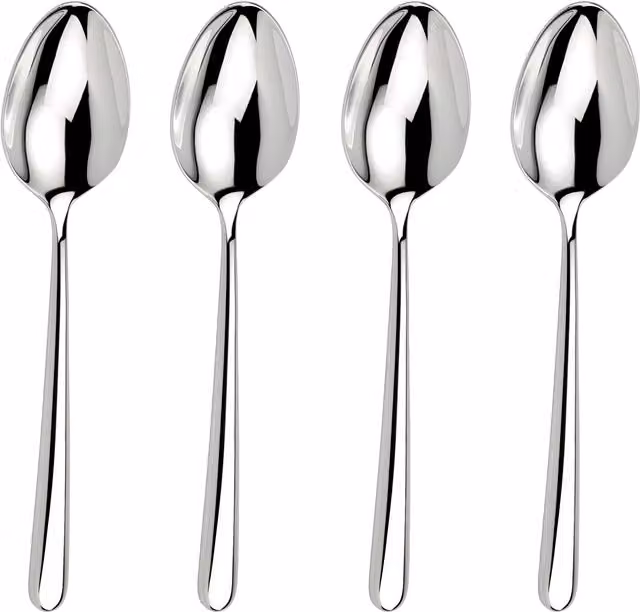 Arthur Price Signature Echo Stainless Steel Serving Spoons Set of 4 in Silver – 1