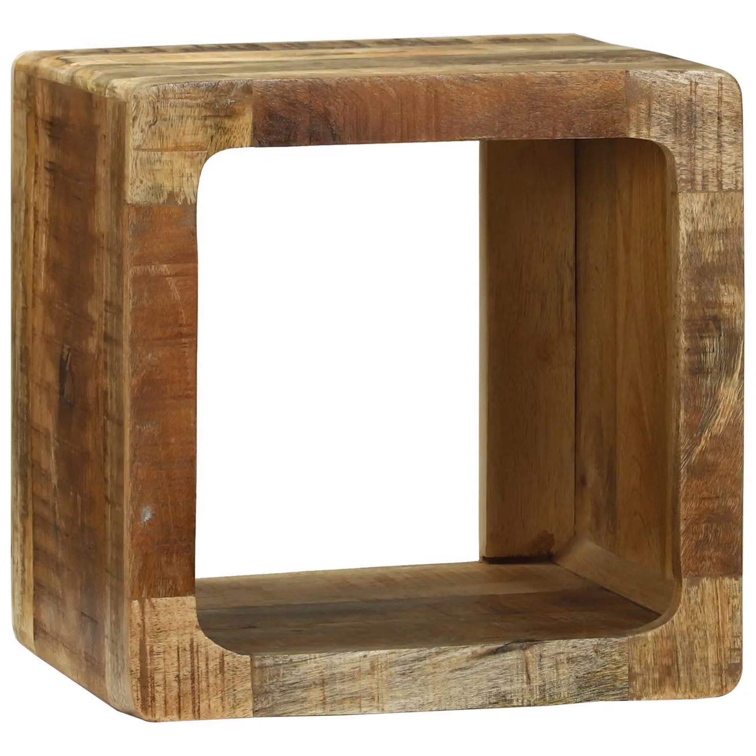 Berkfield Home Brown Mango Wood TV Unit, W/D/H: 36 x 36 x 30 cm – 2