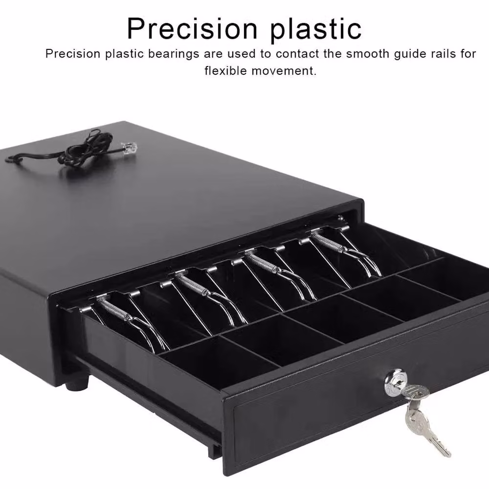 SPETLEK Cash Register Till Drawer in Black, W: 50 cm, D: 50 cm, H: 50 cm – 3