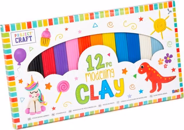 Grafix Multicolour Modelling Clay Set with Animals and Vehicles for Children