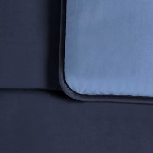 OHS Single Coverless Duvet and Pillowcase Set, 10.5 Tog, Blue, W/D/H: 135 x 200 cm – 3