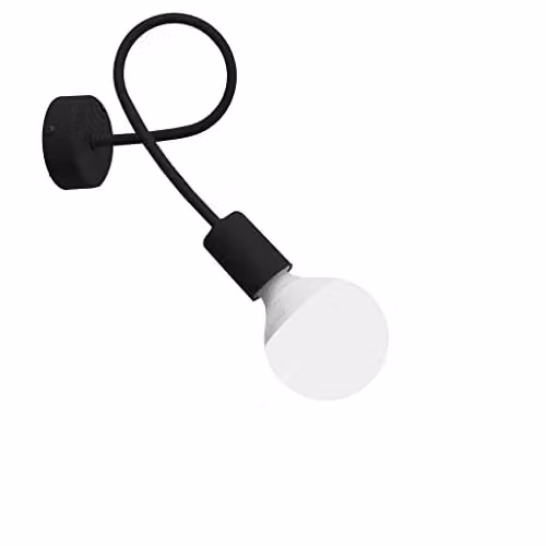Helam Oxford Modern Wall Lamp in Black