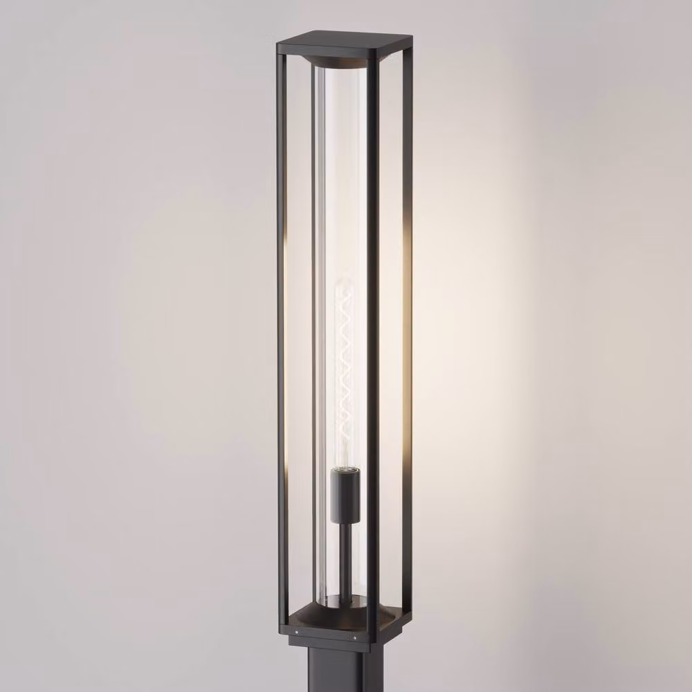 Netlighting Cell Grey Outdoor Bollard, Height: 220 cm, IP54, E27 – 2